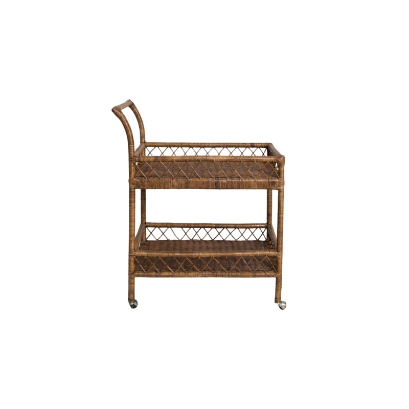 Rattan Cart