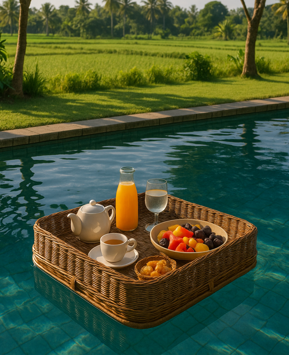 Pool tray