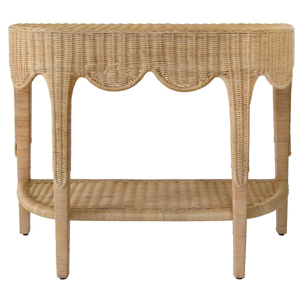 SCALLOPEDD CONSOLE BELGRAVIA SCALLOPED CONSOLE BELGRAVIA - Image 1