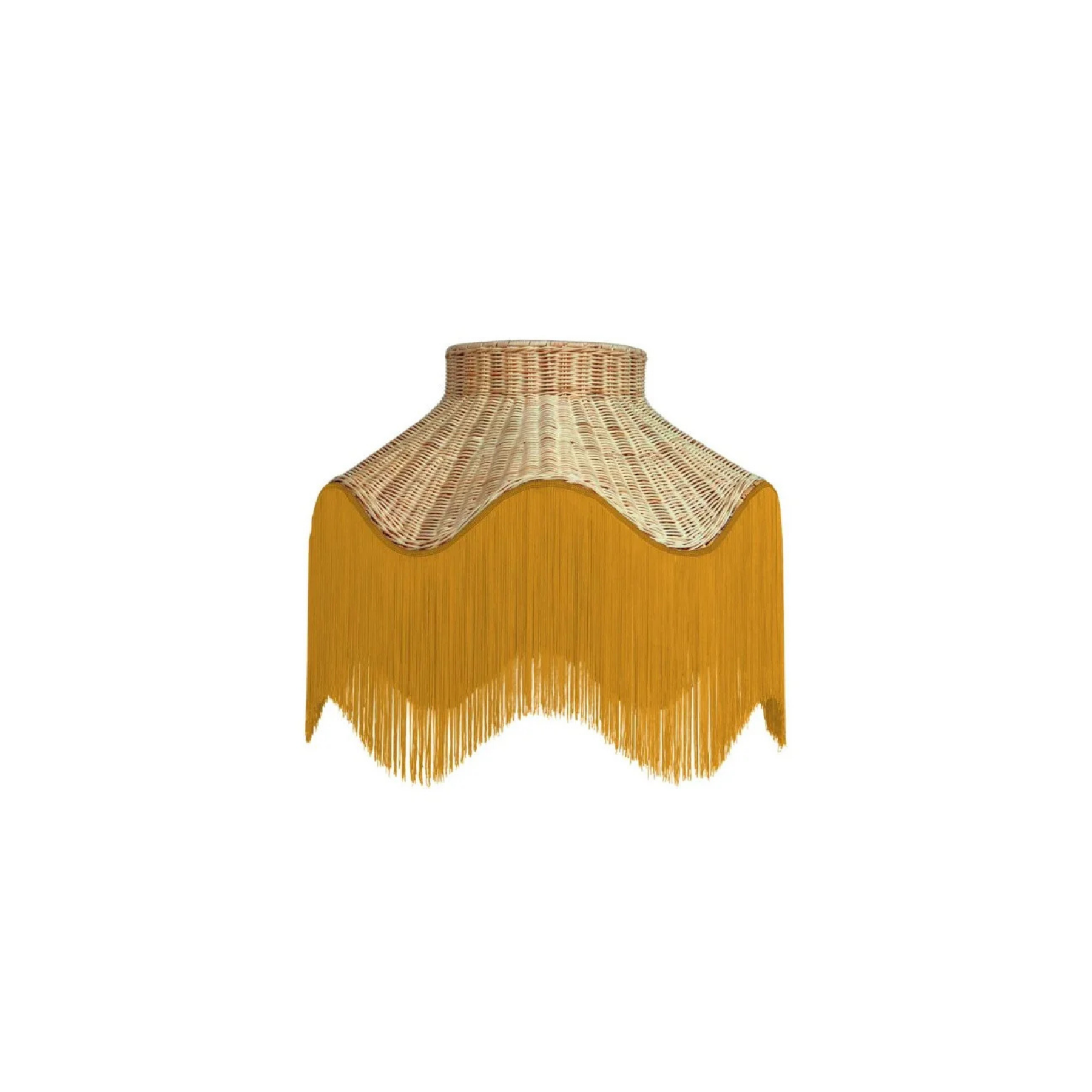 FRINGE LAMP YELLOW